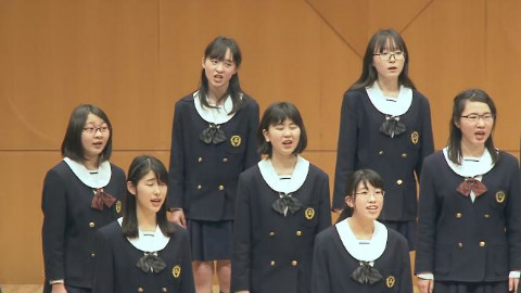 日本学生合唱海阔天空日文版